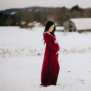 Pinkblush Off Shoulder Maternity Maxi Dress